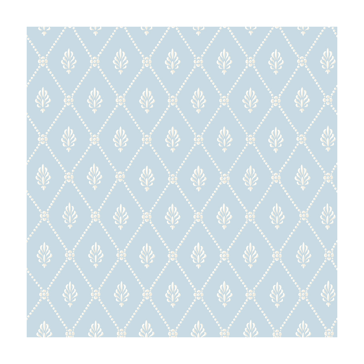 COLE & SON 100/11055.CS.0 ALMA BLUE Wallpaper - Eade's Wallpaper