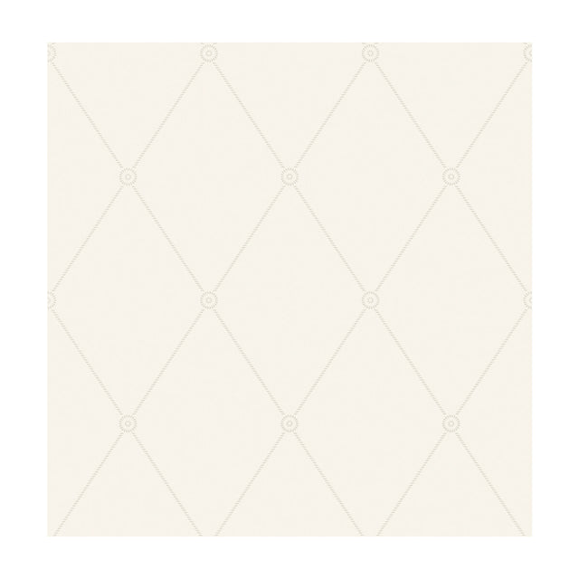 COLE & SON 100/13060.CS.0 LARGE GEORGIAN ROPE TRELLIS IVORY Wallpaper - Eade's Wallpaper