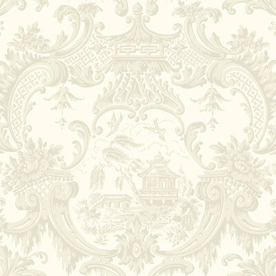 COLE & SON 100/3010.CS.0 CHIPPENDALE CHINA IVORY Wallpaper - Eade's Wallpaper