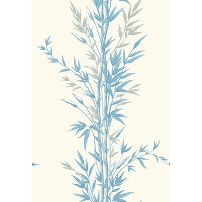 COLE & SON 100/5022.CS.0 BAMBOO BLUE ON IVORY Wallpaper - Eade's Wallpaper