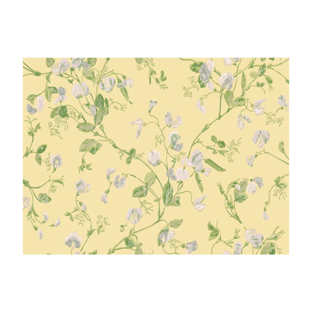 COLE & SON 100/6029.CS.0 SWEET PEA YELLOW Wallpaper - Eade's Wallpaper