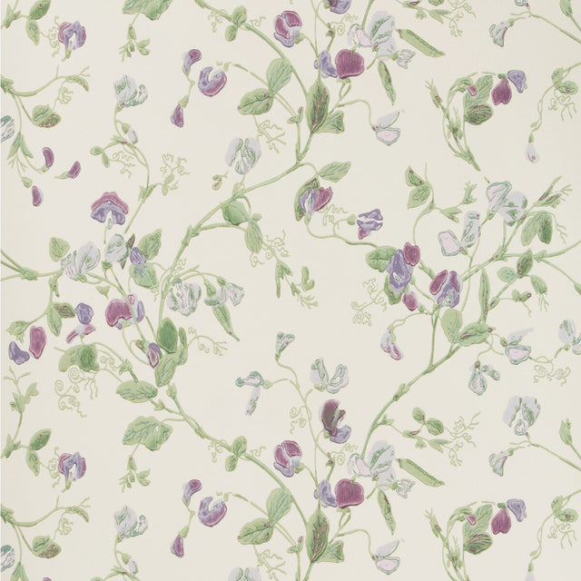 COLE & SON 100/6030.CS.0 SWEET PEA VIOLET Wallpaper - Eade's Wallpaper