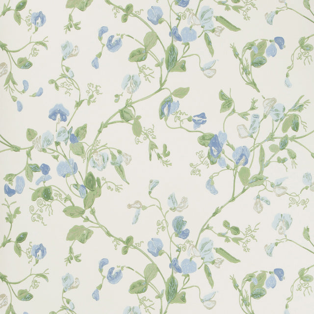 COLE & SON 100/6031.CS.0 SWEET PEA BLUE Wallpaper - Eade's Wallpaper