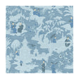 COLE & SON 100/8038.CS.0 CHINESE TOILE BLUE Wallpaper - Eade's Wallpaper