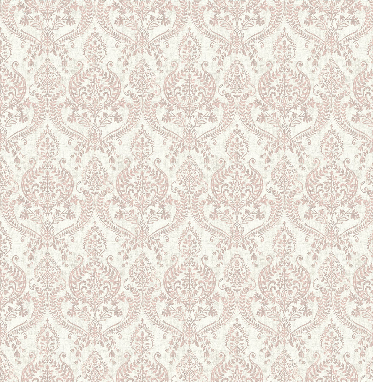 A-Street Prints 1014-001820 Waverly Mauve Petite Damask Wallpaper