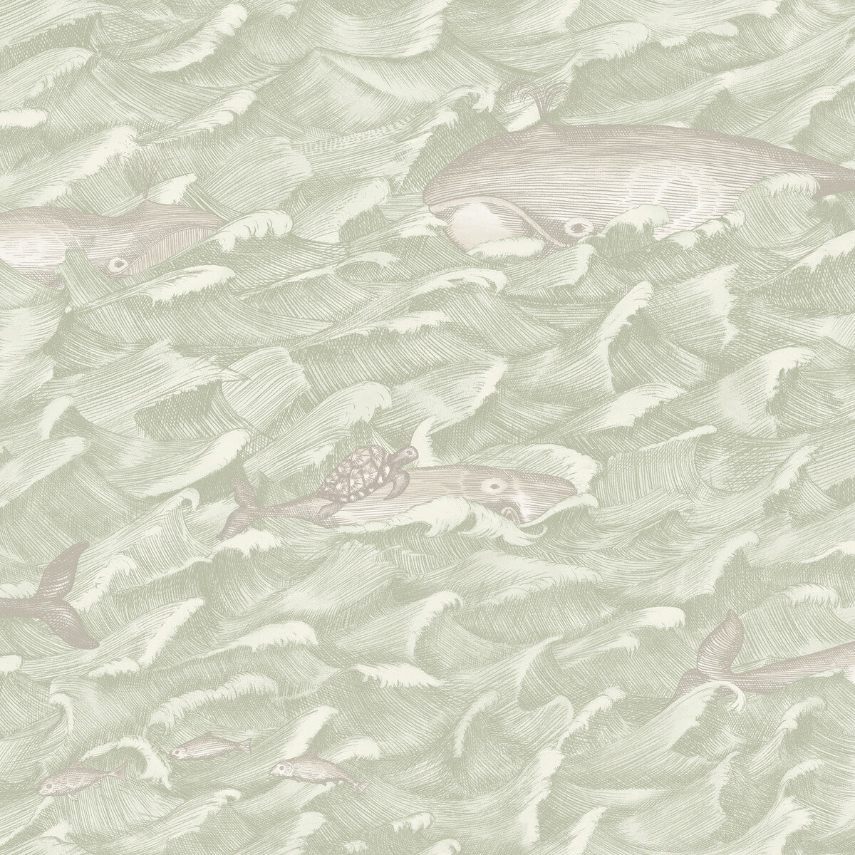 COLE & SON 103/1001.CS.0 MELVILLE GREEN Wallpaper - Eade's Wallpaper