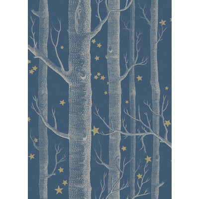 COLE & SON 103/11052.CS.0 WOODS & STARS MIDNIGHT Wallpaper - Eade's Wallpaper