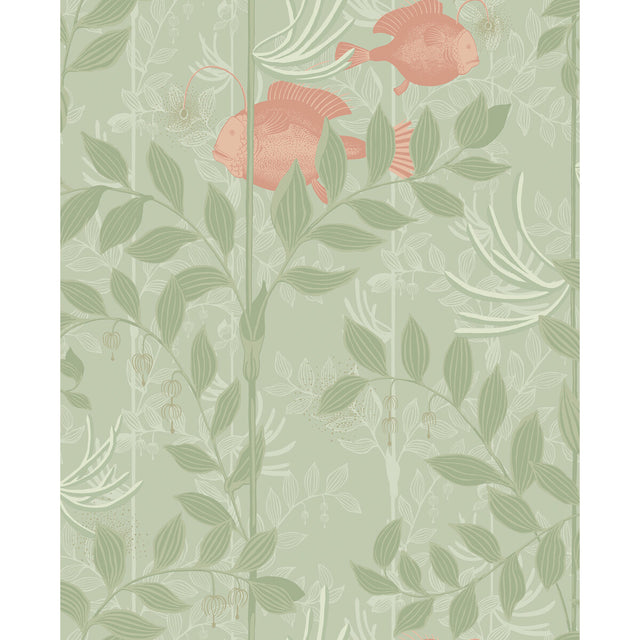 COLE & SON 103/4020.CS.0 NAUTILUS SOFT GREEN Wallpaper - Eade's Wallpaper