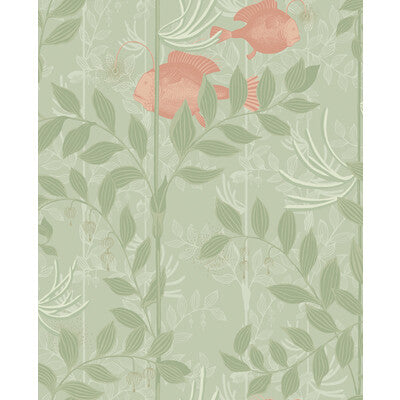 COLE & SON 103/4020.CS.0 NAUTILUS SOFT GREEN Wallpaper - Eade's Wallpaper