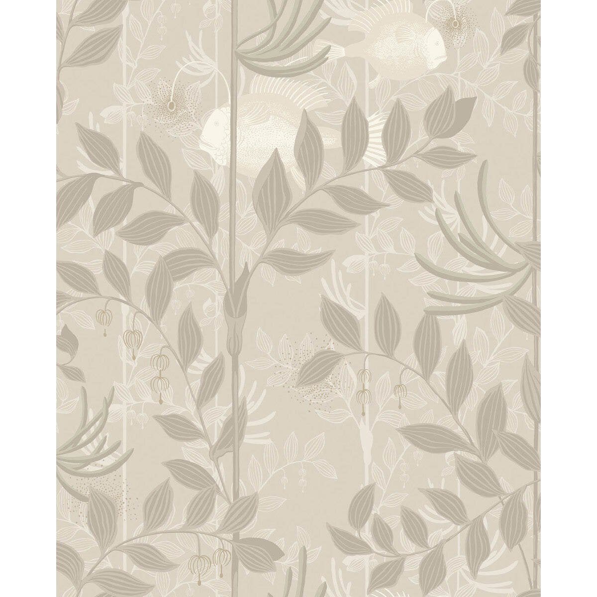 COLE & SON 103/4021.CS.0 NAUTILUS NEUTRAL& SIL Wallpaper - Eade's Wallpaper