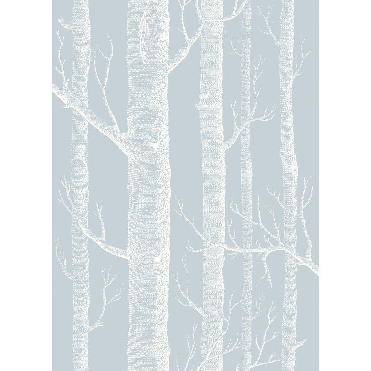COLE & SON 103/5022.CS.0 WOODS POWDER BLUE Wallpaper - Eade's Wallpaper