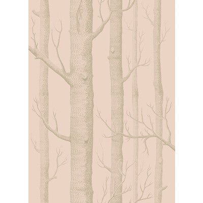 COLE & SON 103/5024.CS.0 WOODS PINK/GILVER Wallpaper - Eade's Wallpaper