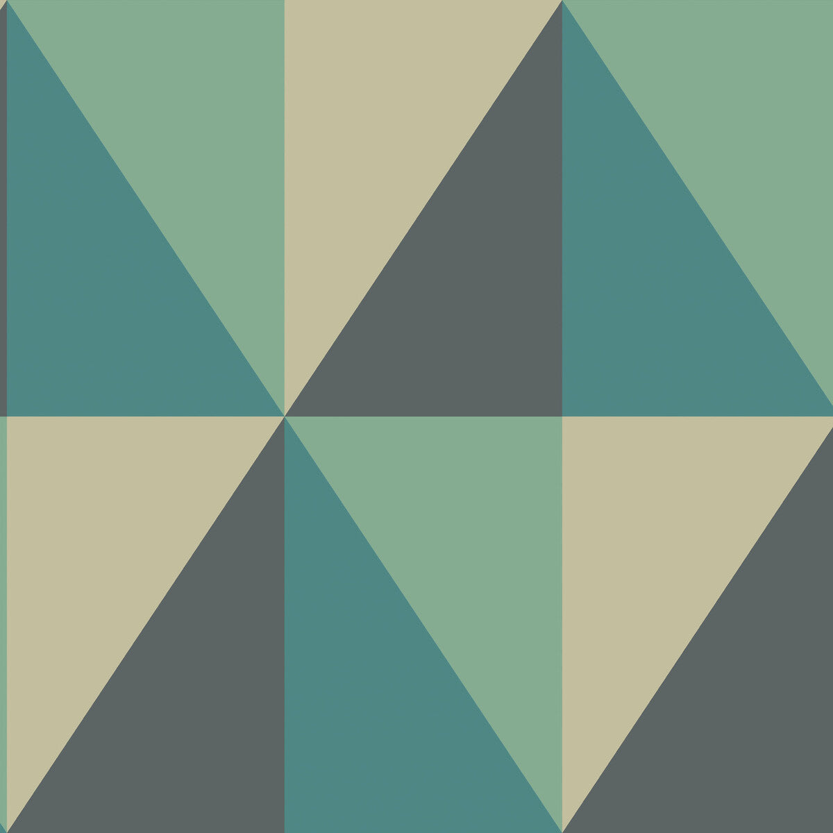 COLE & SON 105/10045.CS.0 APEX GRAND TEAL Wallpaper - Eade's Wallpaper