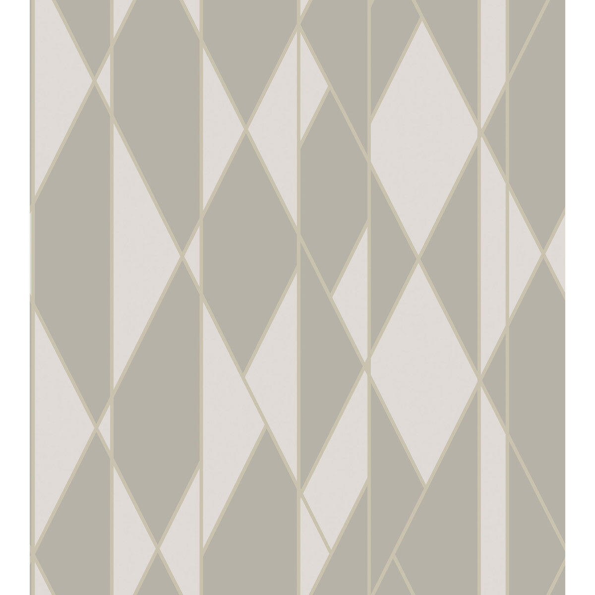 COLE & SON 105/11046.CS.0 OBLIQUE GREY AND WHITE Wallpaper - Eade's Wallpaper
