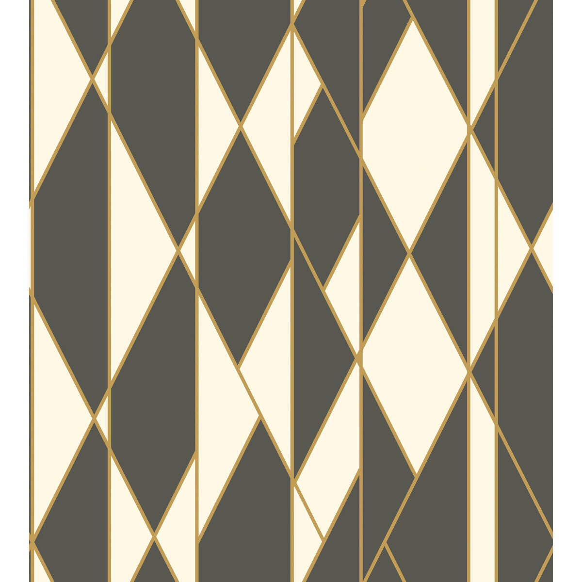 COLE & SON 105/11049.CS.0 OBLIQUE BLACK AND WHITE Wallpaper - Eade's Wallpaper