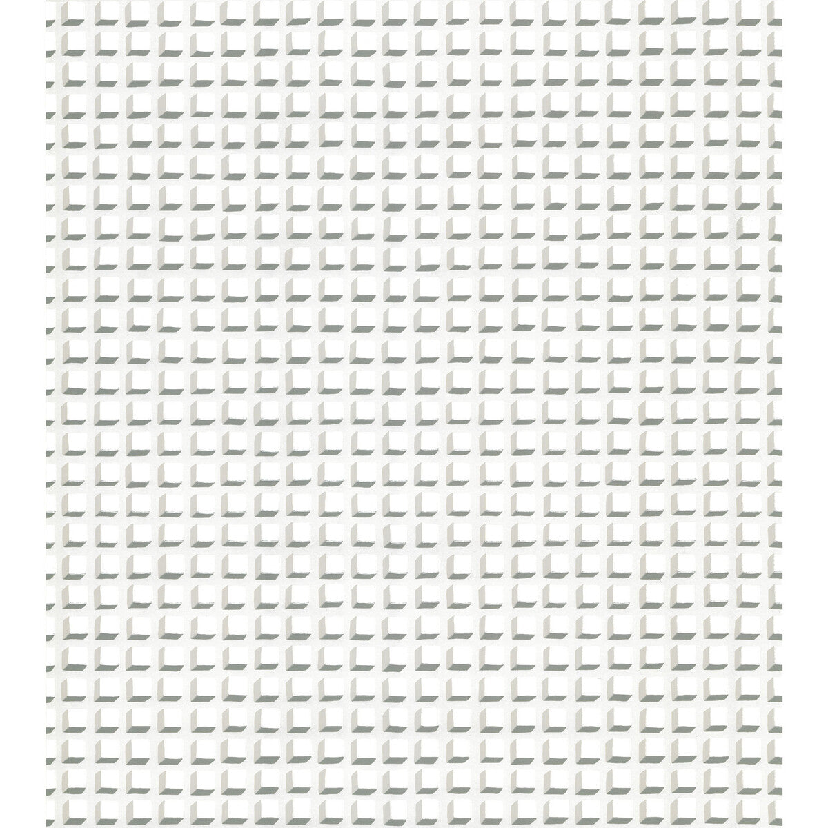 COLE & SON 105/3015.CS.0 MOSAIC WHITE AND WHITE Wallpaper - Eade's Wallpaper