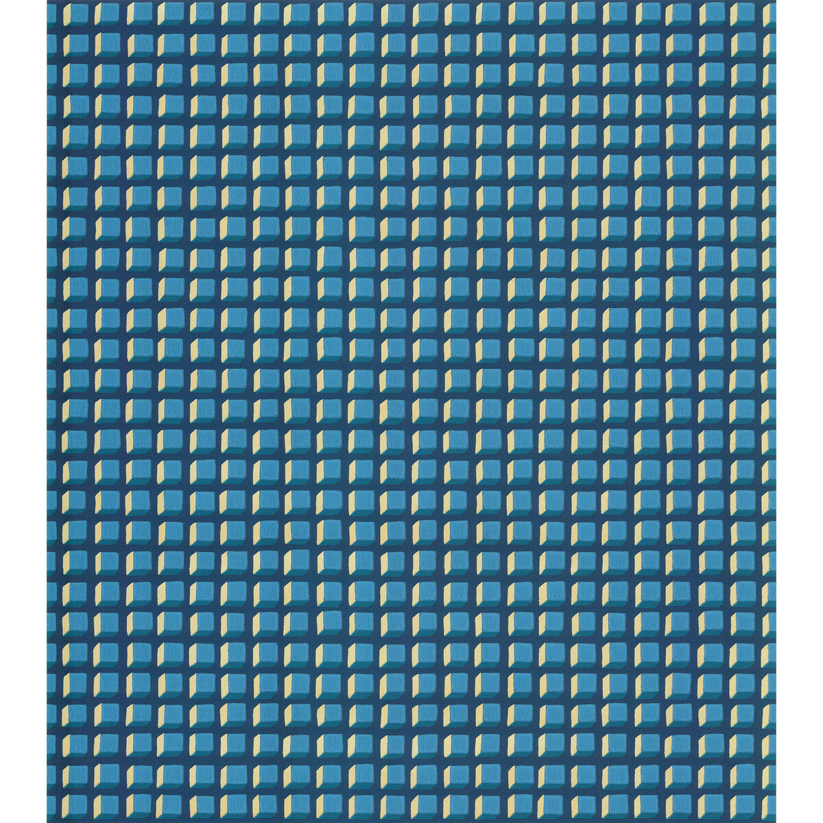 COLE & SON 105/3016.CS.0 MOSAIC BLUE AND GOLD Wallpaper - Eade's Wallpaper