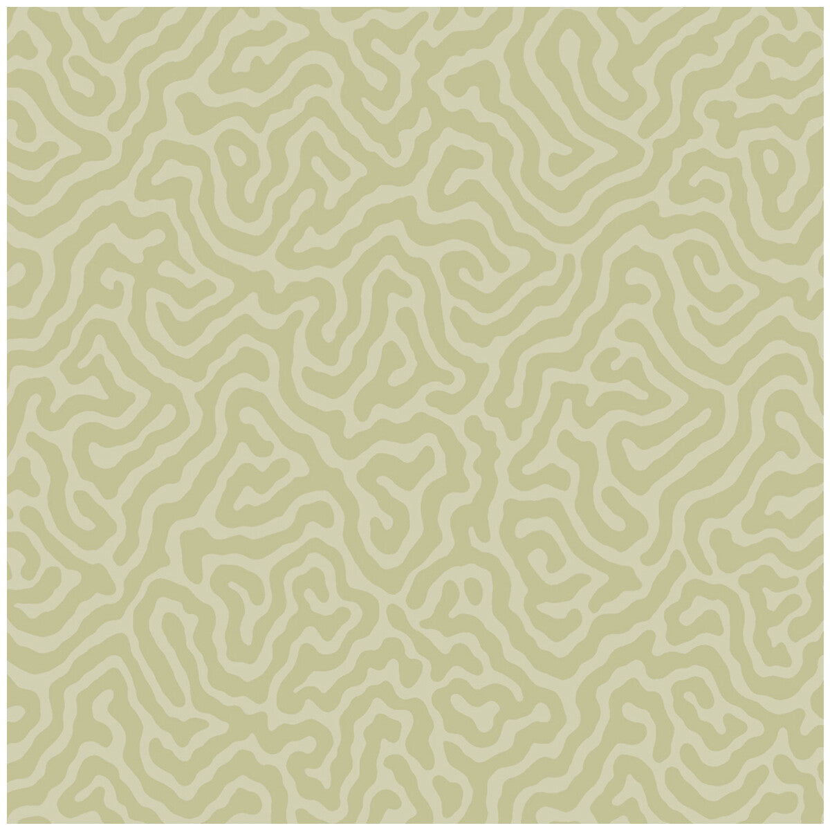 COLE & SON 106/5067.CS.0 CORAL OLD OLIVE Wallpaper - Eade's Wallpaper