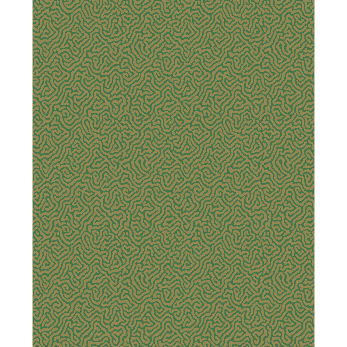 COLE & SON 107/4022.CS.0 VERMICELLI GREEN & GOLD Wallpaper - Eade's Wallpaper