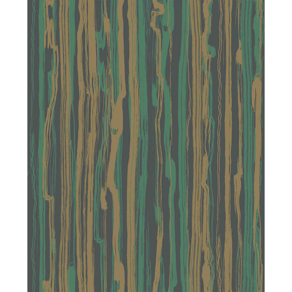 COLE & SON 107/7036.CS.0 STRAND TEAL & GOLD Wallpaper - Eade's Wallpaper