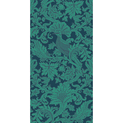 COLE & SON 108/1005.CS.0 BALABINA MIDNIGHT & JADE Wallpaper - Eade's Wallpaper