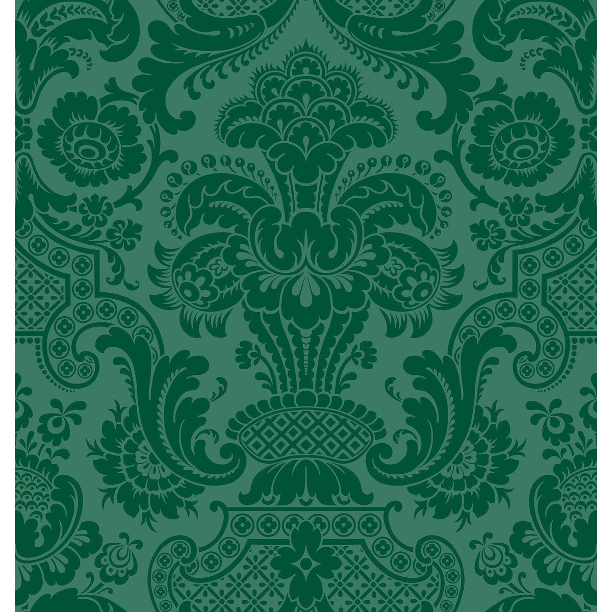 COLE & SON 108/3012.CS.0 PETROUCHKA GREEN Wallpaper - Eade's Wallpaper