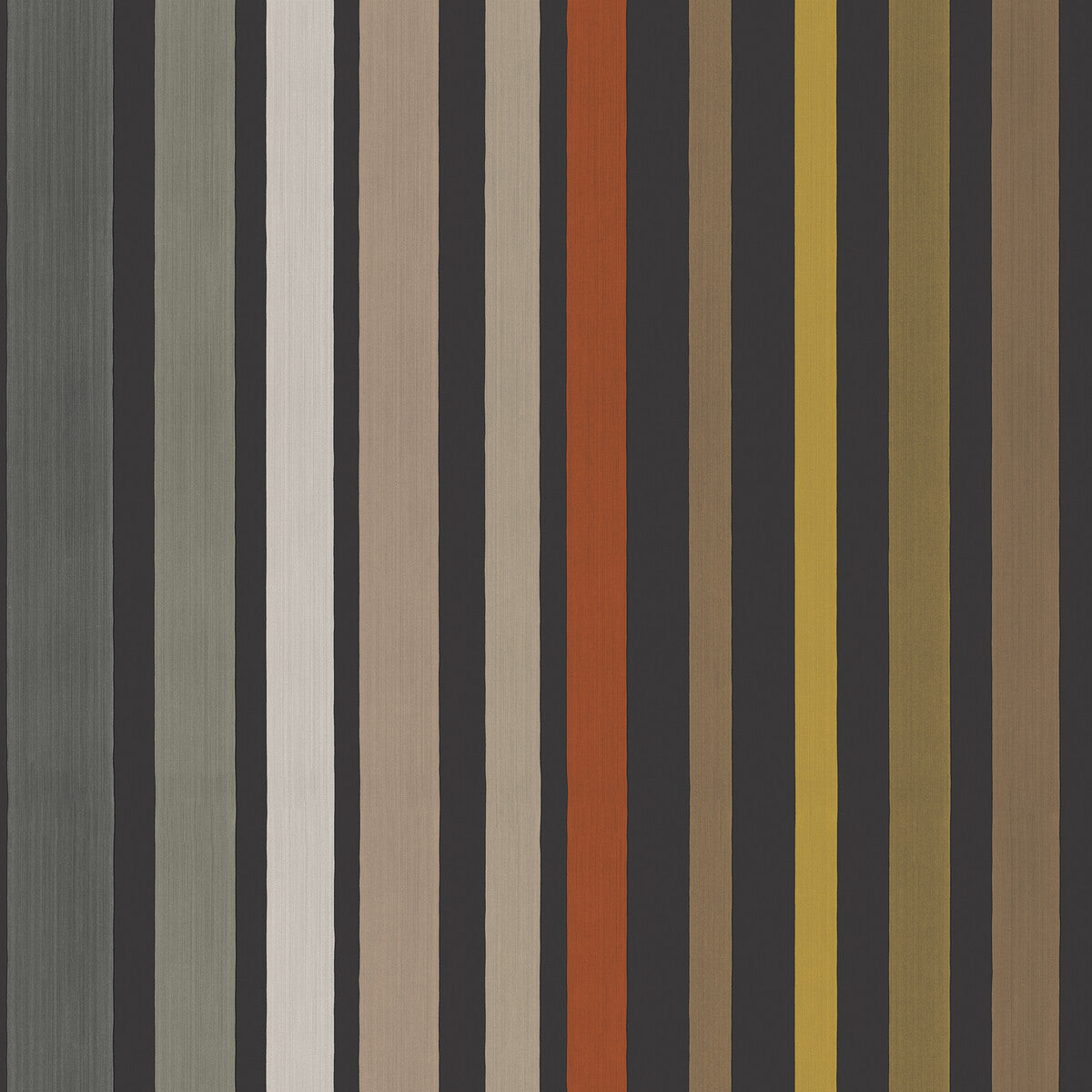 COLE & SON 108/6031.CS.0 CAROUSEL STRIPE CHARCOAL Wallpaper - Eade's Wallpaper