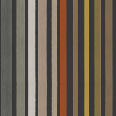 COLE & SON 108/6031.CS.0 CAROUSEL STRIPE CHARCOAL Wallpaper - Eade's Wallpaper