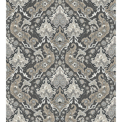 COLE & SON 108/8043.CS.0 PUSHKIN CHARCOAL Wallpaper - Eade's Wallpaper