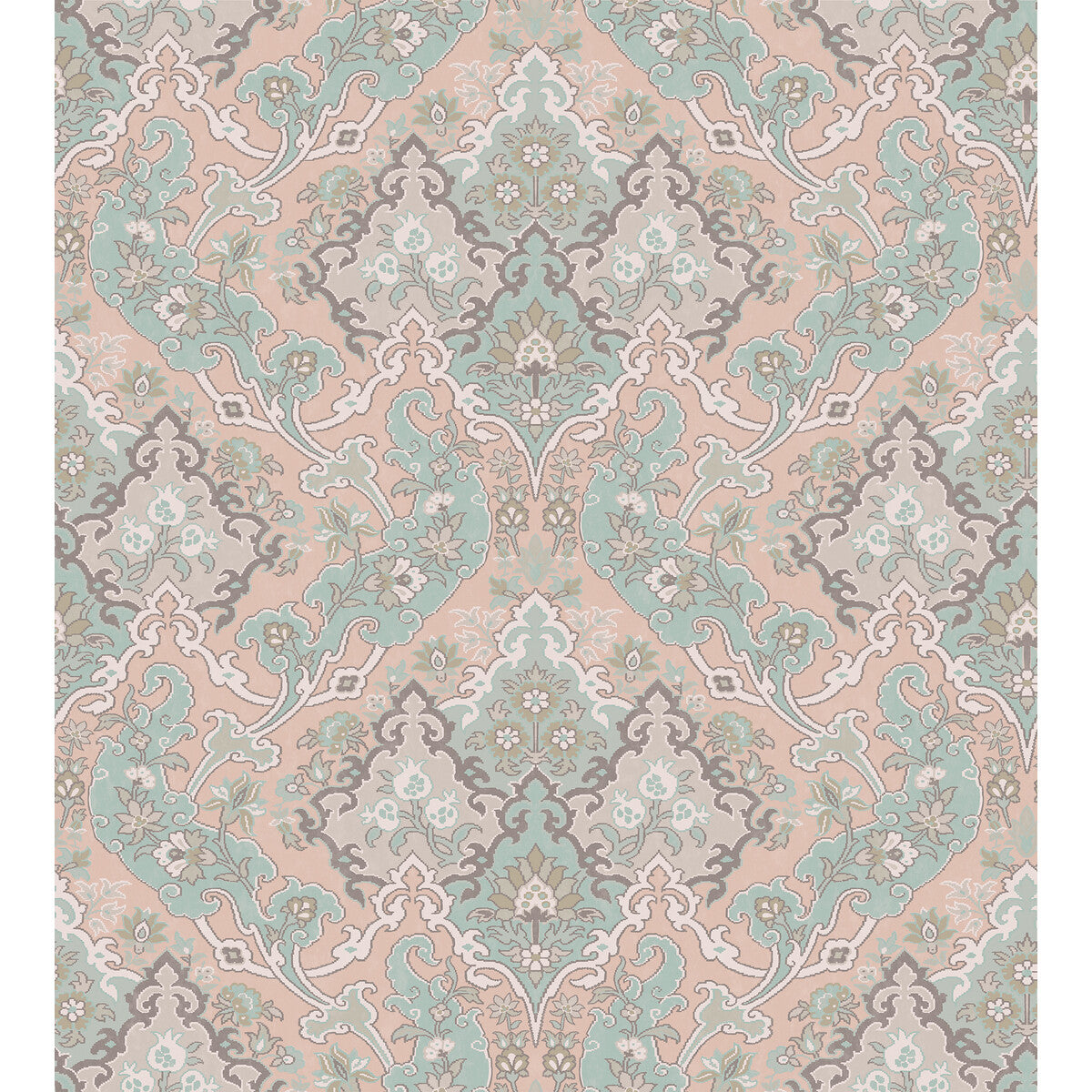 COLE & SON 108/8044.CS.0 PUSHKIN PASTEL MULTI Wallpaper - Eade's Wallpaper