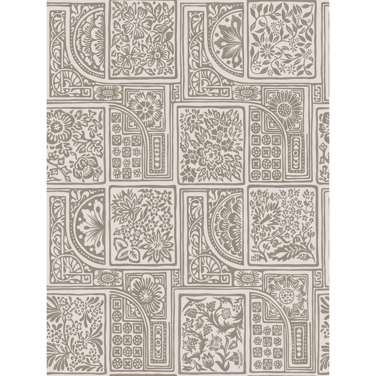 COLE & SON 108/9048.CS.0 BELLINI STONE & GILVER Wallpaper - Eade's Wallpaper