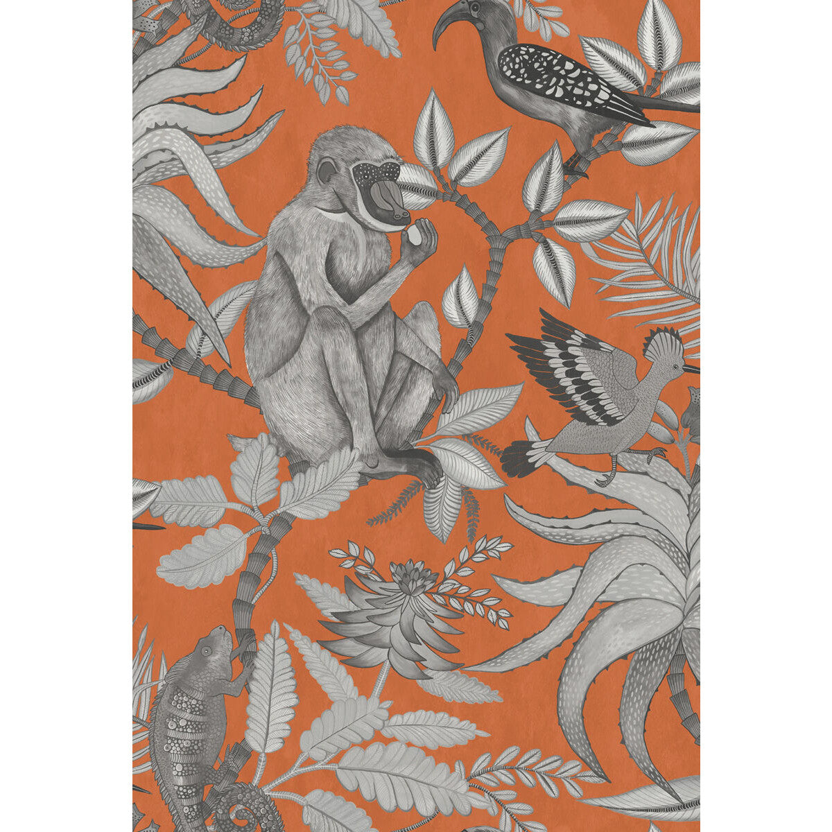 COLE & SON 109/1001.CS.0 SAVUTI ORANGE Wallpaper - Eade's Wallpaper