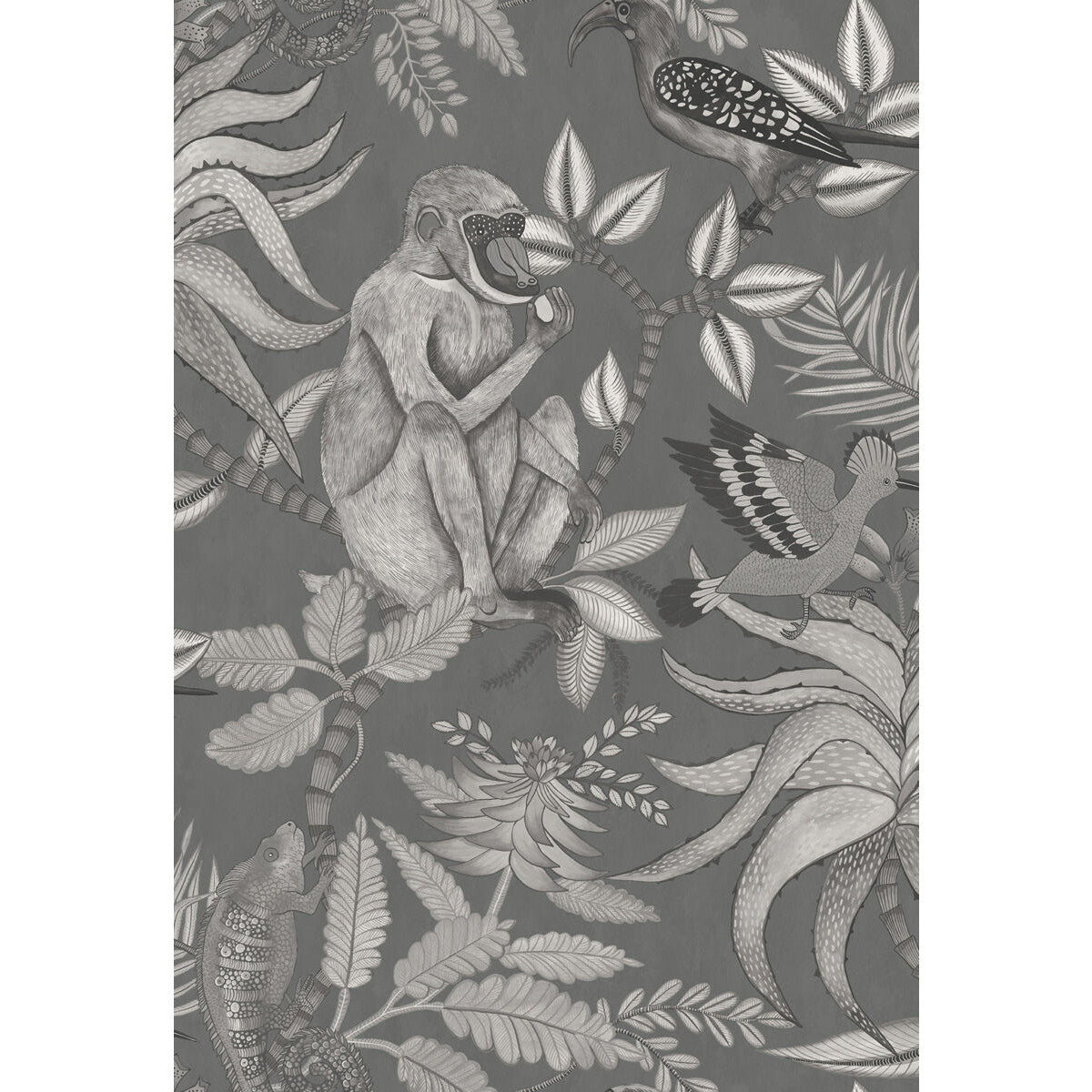 COLE & SON 109/1002.CS.0 SAVUTI CHARCOAL Wallpaper - Eade's Wallpaper