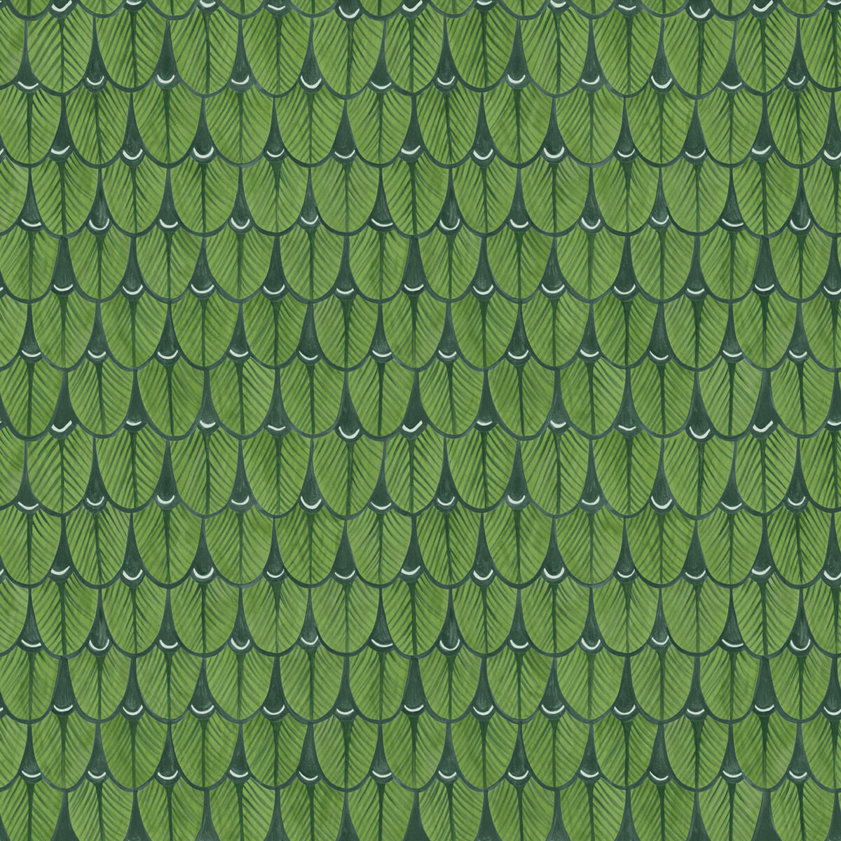 COLE & SON 109/10045.CS.0 NARINA LEAF GREEN Wallpaper - Eade's Wallpaper