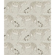 COLE & SON 109/2011.CS.0 LEOPARD WALK BLACK & WHITE Wallpaper - Eade's Wallpaper
