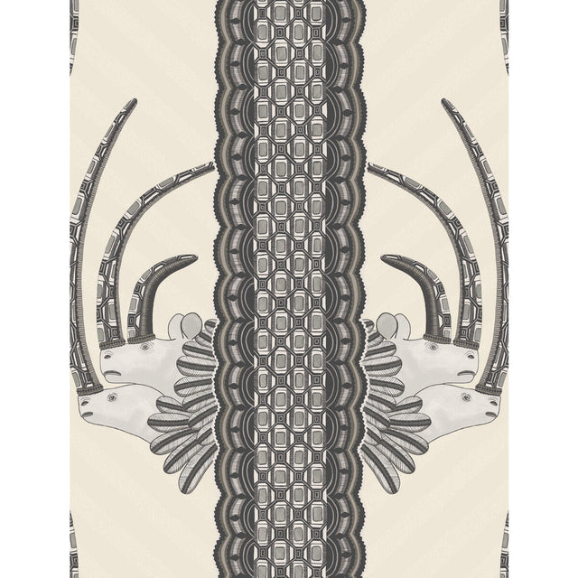 COLE & SON 109/3014.CS.0 JABU BLACK & WHITE Wallpaper - Eade's Wallpaper