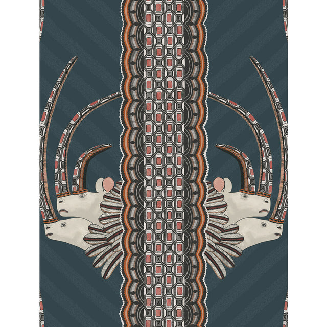 COLE & SON 109/3015.CS.0 JABU BLUE Wallpaper - Eade's Wallpaper