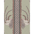 COLE & SON 109/3017.CS.0 JABU OLIVE & PINK Wallpaper - Eade's Wallpaper