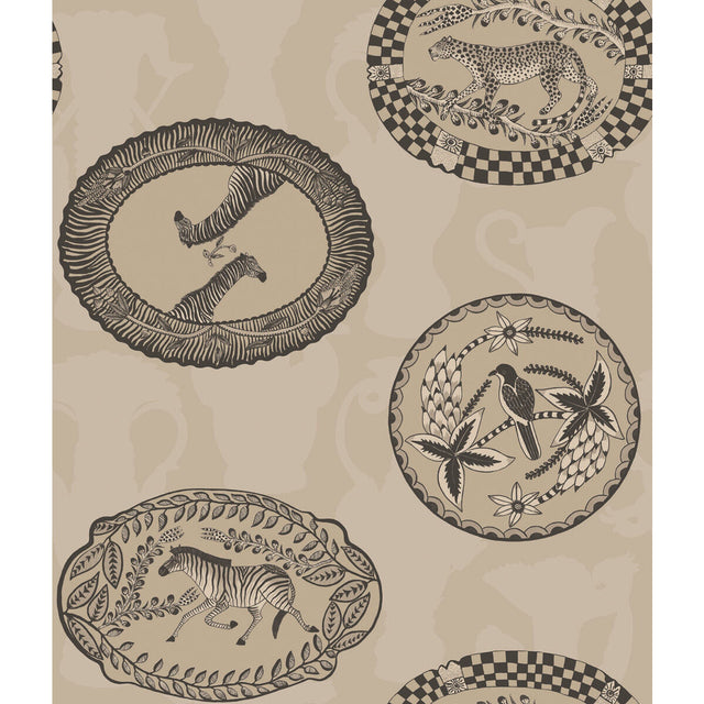 COLE & SON 109/4020.CS.0 MATRINAH STONE & GILVER Wallpaper - Eade's Wallpaper