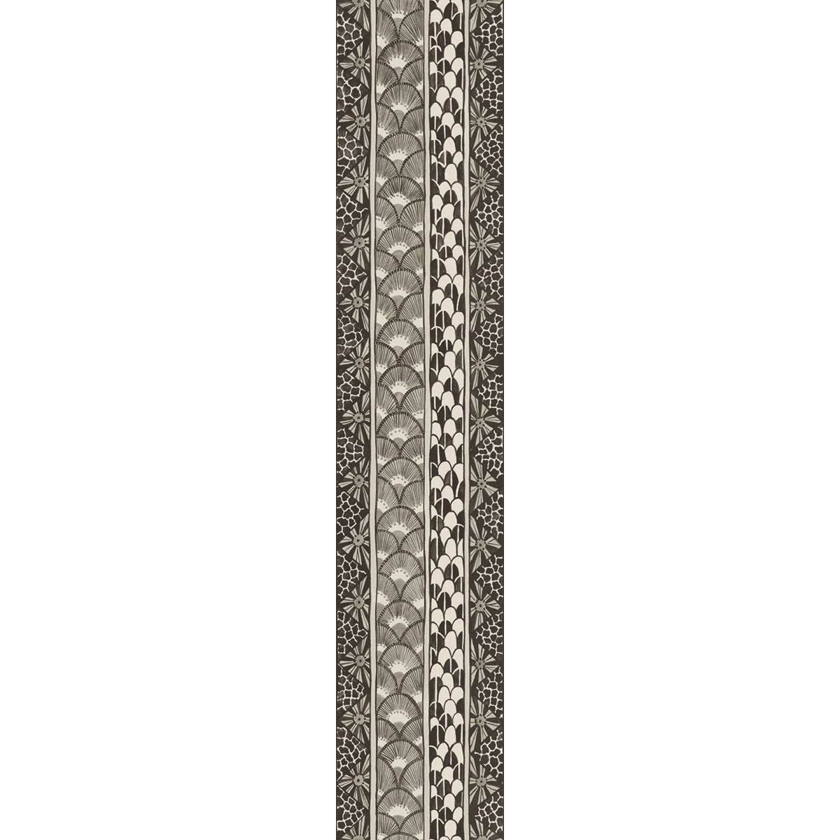 COLE & SON 109/5025.CS.0 ARDMORE BORDER BLACK & WHITE Wallpaper - Eade's Wallpaper