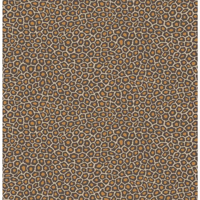 COLE & SON 109/6027.CS.0 SENZO SPOT BROWN & GOLD Wallpaper - Eade's Wallpaper