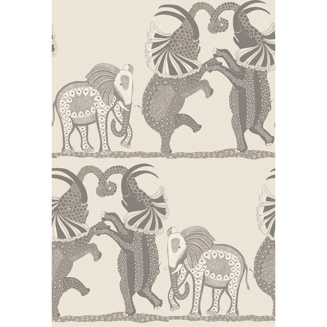 COLE & SON 109/8037.CS.0 SAFARI DANCE PALE STONE & GREY Wallpaper - Eade's Wallpaper