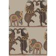 COLE & SON 109/8038.CS.0 SAFARI DANCE RED & LINEN Wallpaper - Eade's Wallpaper