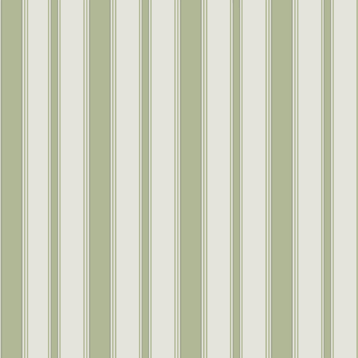 COLE & SON 110/8038.CS.0 CAMBRIDGE STRIPE LEAF GREEN Wallpaper - Eade's Wallpaper