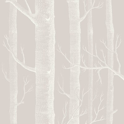 COLE & SON 112/3010.CS.0 WOODS STONE/WHITE Wallpaper - Eade's Wallpaper