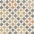 COLE & SON 113/11034.CS.0 ZELLIGE SPICE & CHARCOAL Wallpaper - Eade's Wallpaper