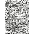COLE & SON 114/19039.CS.0 MEDITERRANEA WHITE/BLACK Wallpaper - Eade's Wallpaper