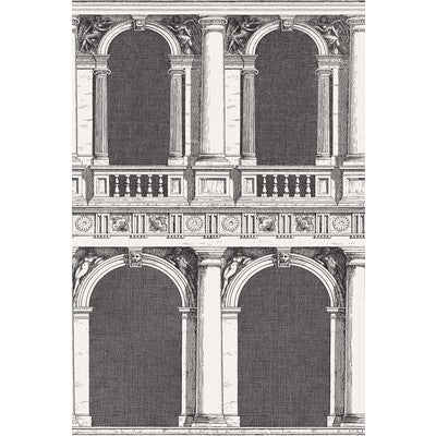 COLE & SON 114/22042.CS.0 PROCURATIE BLACK/WHITE Wallpaper - Eade's Wallpaper
