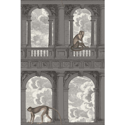 COLE & SON 114/8016.CS.0 PROCURATIE CON VISTA SOOT & SNOW Wallpaper - Eade's Wallpaper