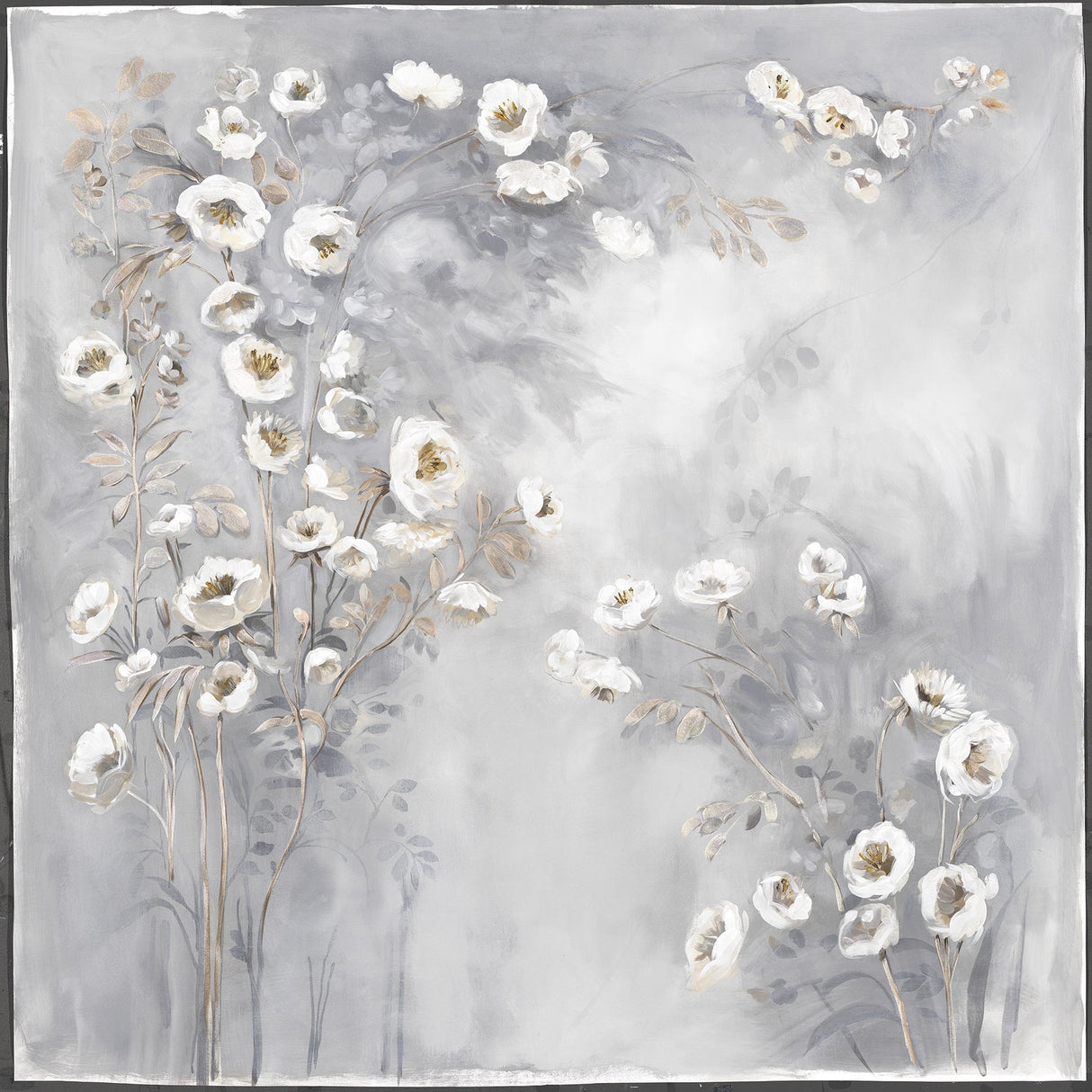 750 Home 1164599 Monique Lhuillier Floral Peel and Stick Mural - Eade's Wallpaper